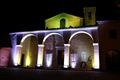 La chiesa di Monsanto, illuminazione architetturale.