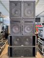 Sound System NEXO 8000 W. composto da 4 teste e 2 sub NEXO RS15